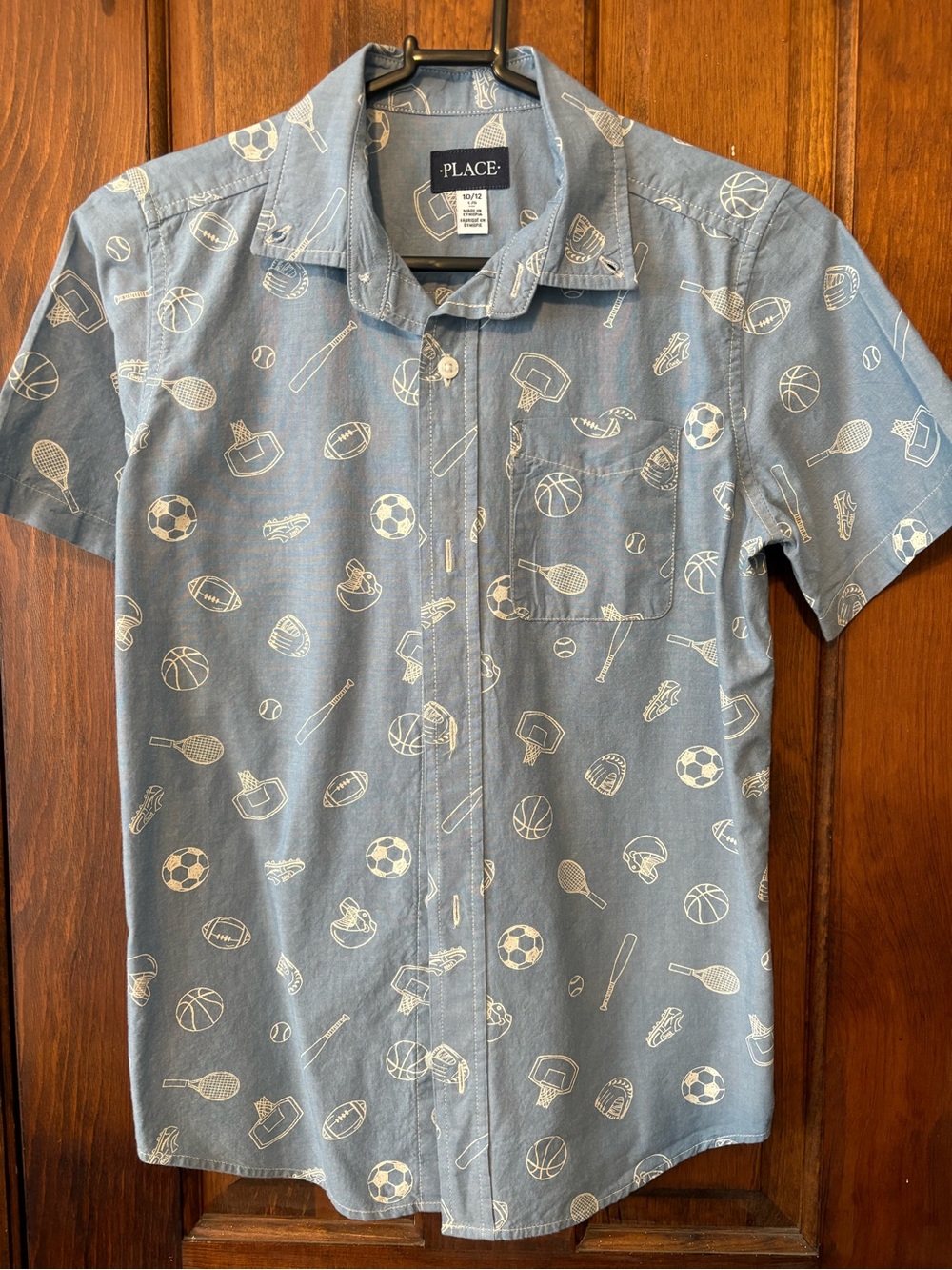 NWOT Children’s Place Sports Button Down Shirt